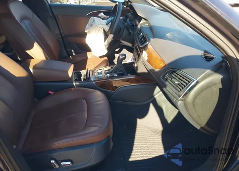 2016 Audi A6 3.0T Premium Plus from USA, damaged, VIN WAUFGAFC5GN166019